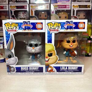Space Jam Funko Pop Bundle - Bugs Bunny 1060 and Lola Bunny 1061